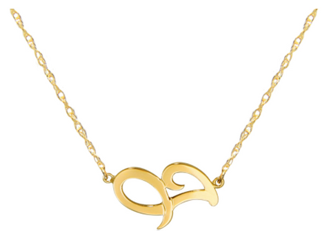 Amador Double Initial Necklace