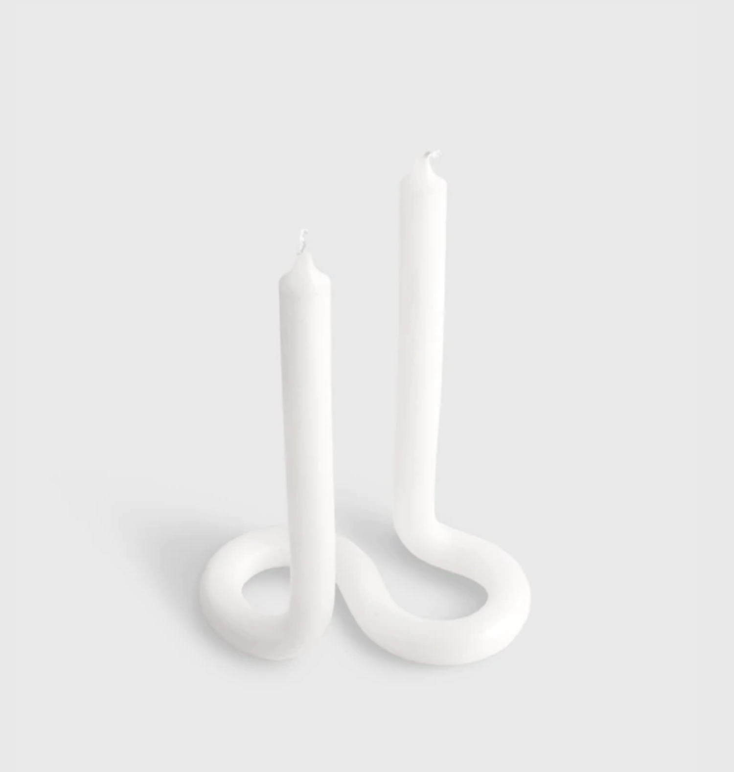 Twist Candle - White