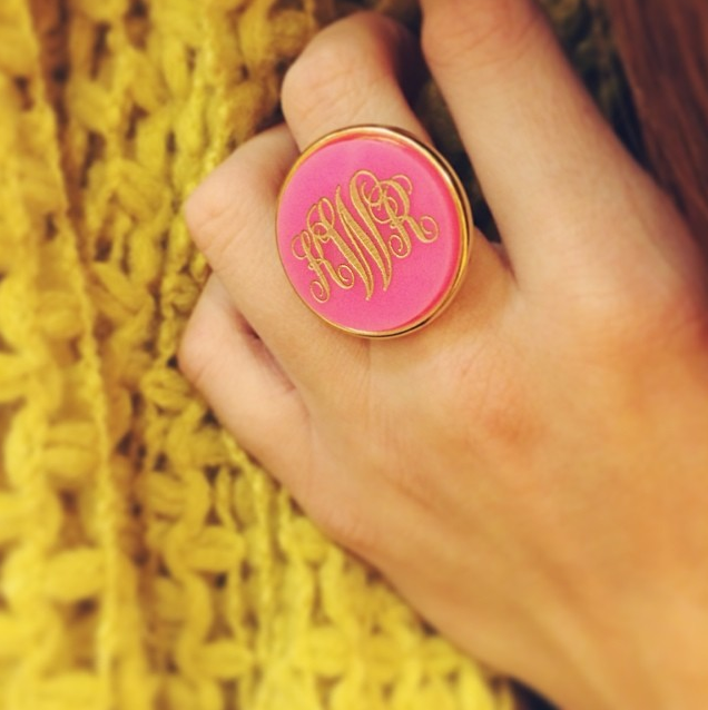 Vineyard Round Ring - Moon and Lola
