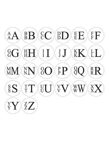 I found this at #moonandlola! - Stacked Monogram Font Sheet