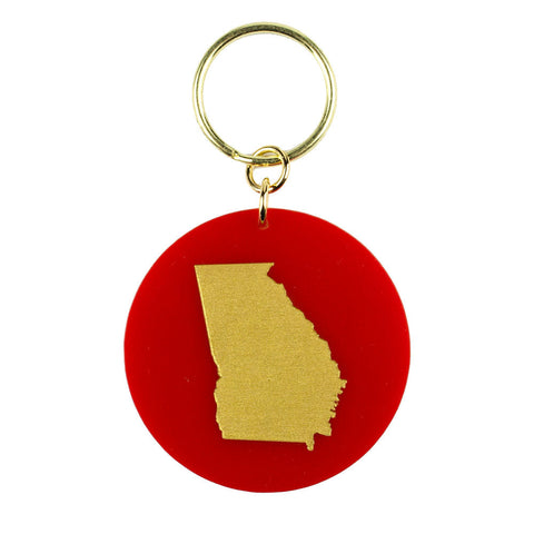 Brass South Carolina Necklace