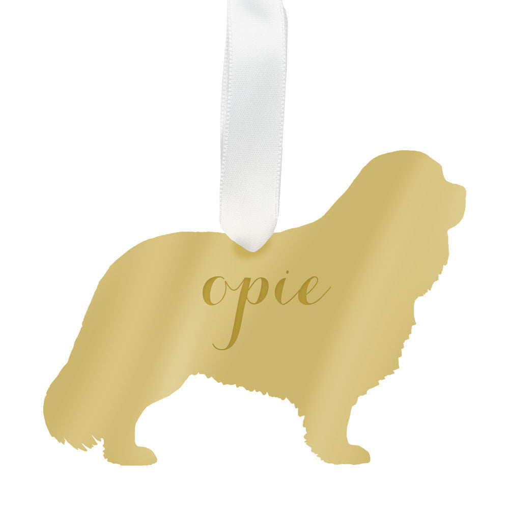 Personalized Cavalier King Charles Spaniel Ornament