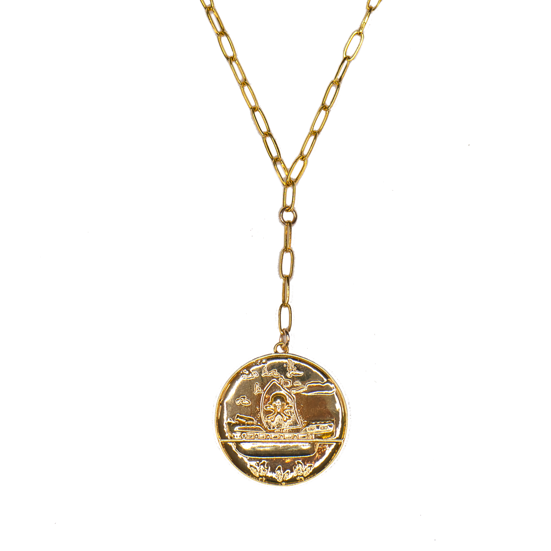 Pirate Coin Pendant Necklace