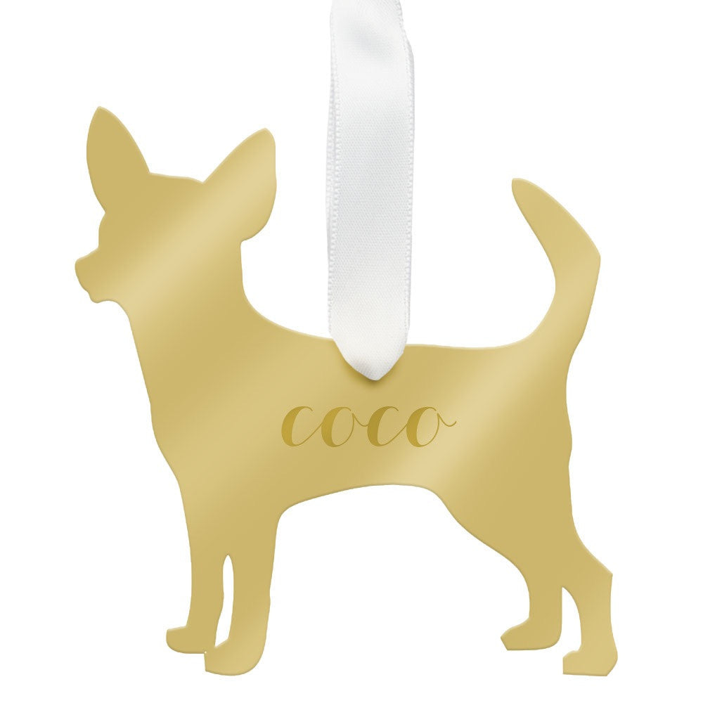 Personalized Chihuahua Ornament