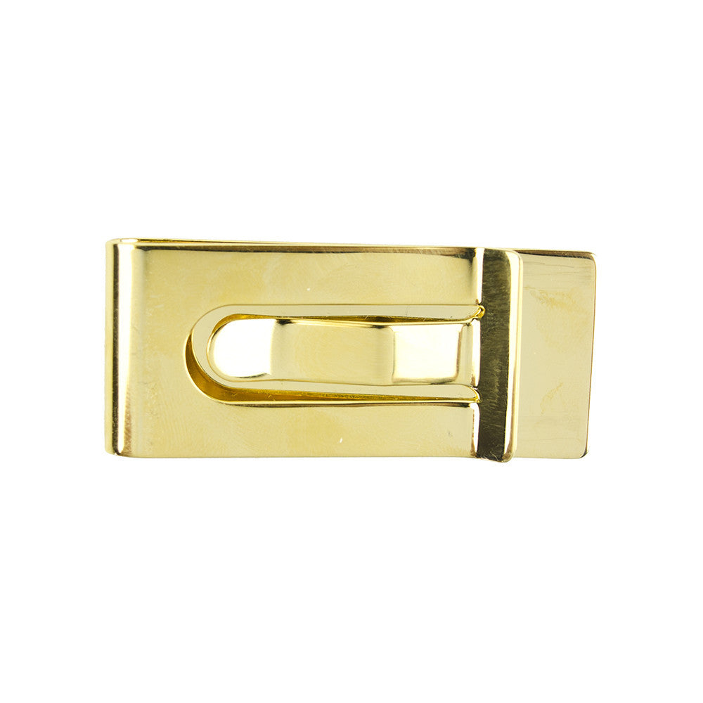 Moon and Lola - Engraved Money Clip back view