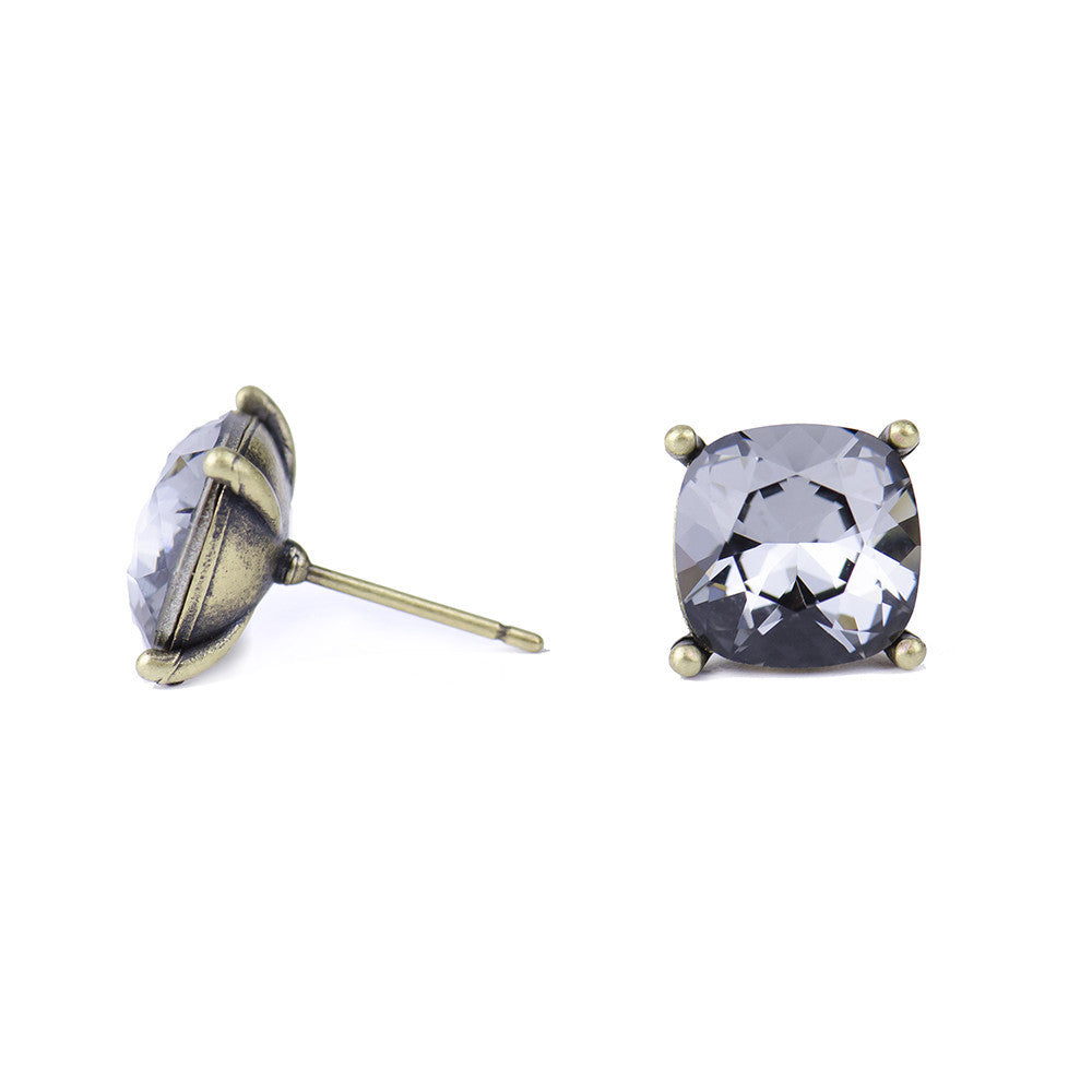 I found this at #moonandlola! - Hadley Studs Black Diamond side view