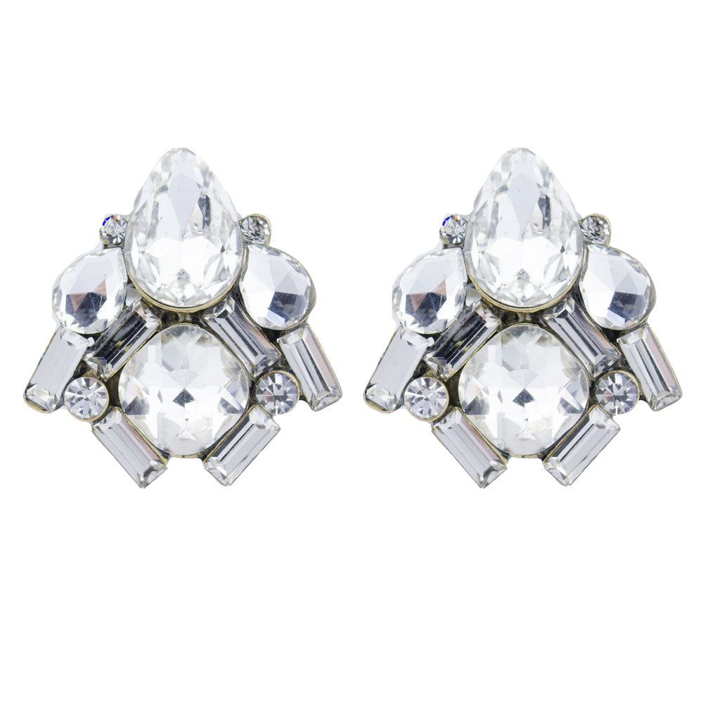 Lorraine Crystal Rhinestone Studs