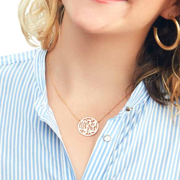 I found this at #moonandlola - Cheshire Rimmed Necklace