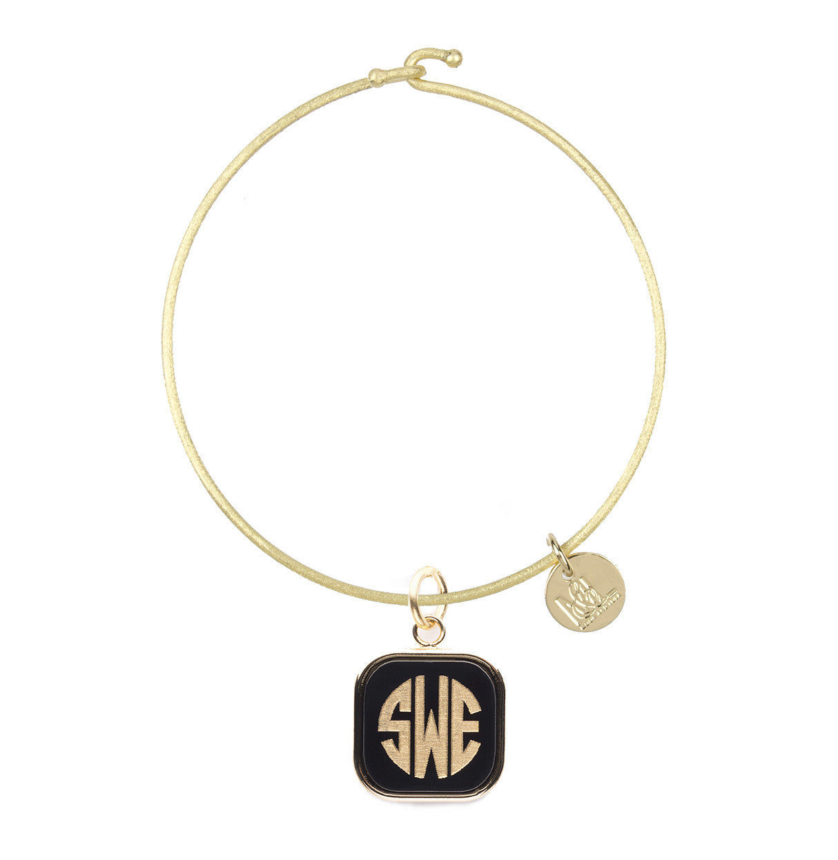 I found this at #moonandlola! - Nora Bangle with Vineyard Square Charm