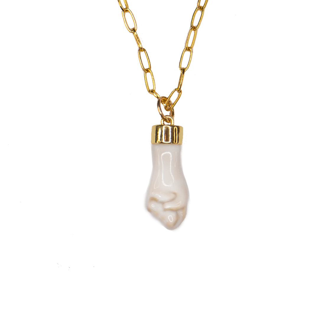 Fist Pendant Necklace