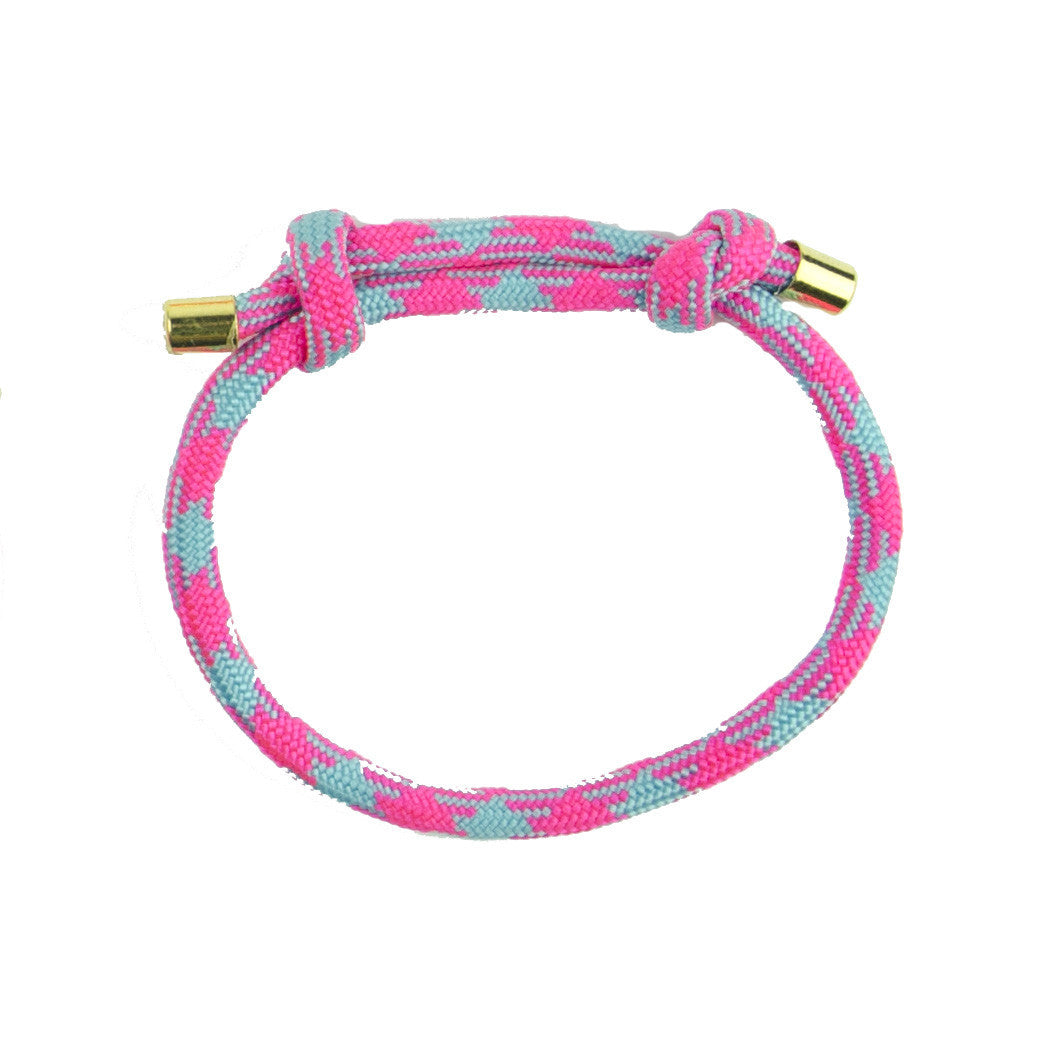 I found this at #moonandlola! - Topanga Bracelet Pink and Turquoise