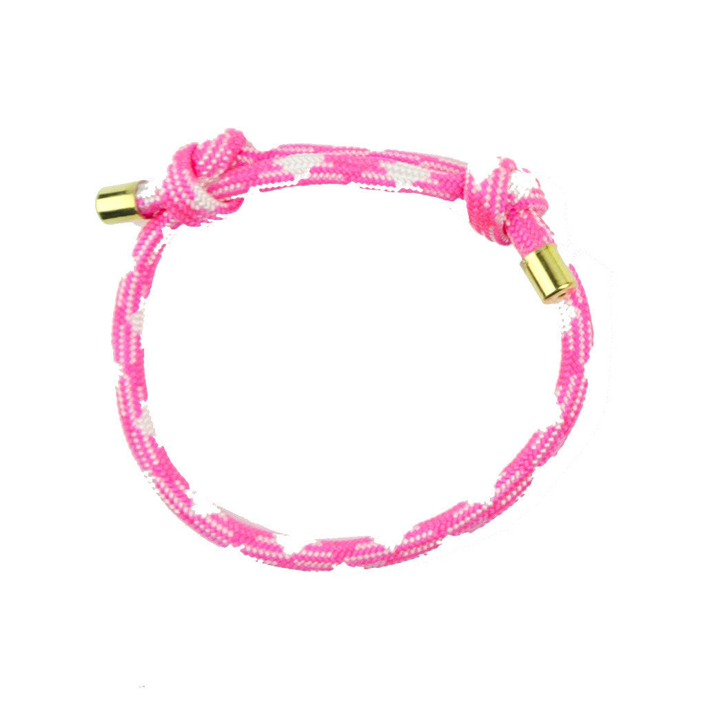 I found this at #moonandlola! - Topanga Bracelet Pink and White