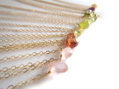 Jellybean Chalcedony Necklace