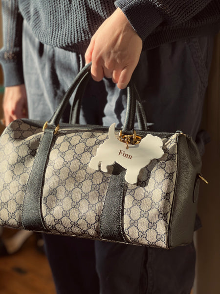Personalized Great Dane Purse Charm