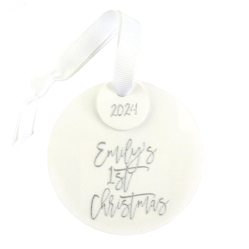 First Christmas Ornament
