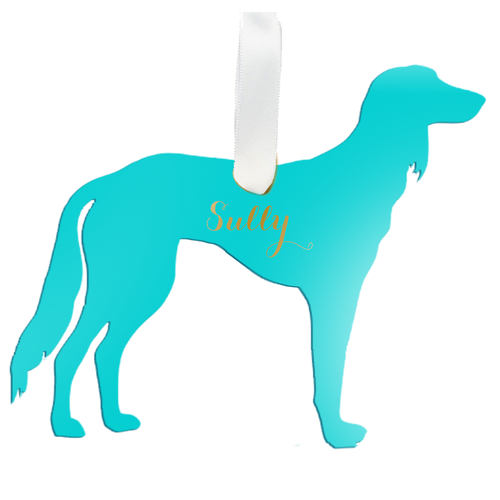 Personalized Saluki Ornament