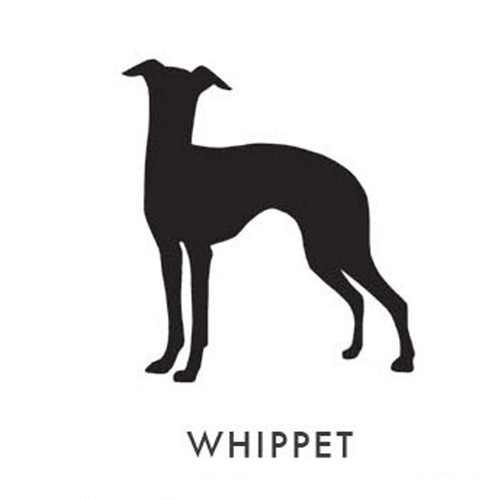 Personalized Whippet Purse Charm