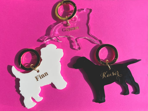 Personalized Cane Carso Purse Charm