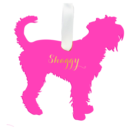 Personalized Scruffy Mutt Ornament