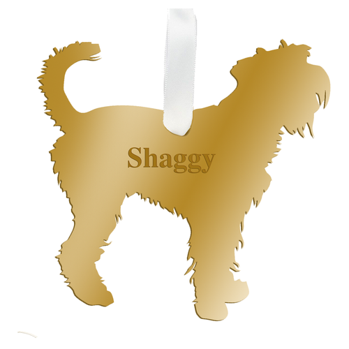 Personalized Scruffy Mutt Ornament