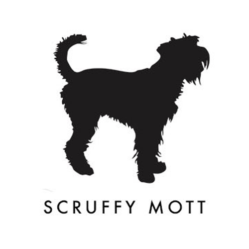 Personalized Scruffy Mutt Purse Charm