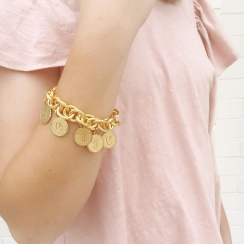 I found this at #moonandlola - Preston Family Charm Bracelet