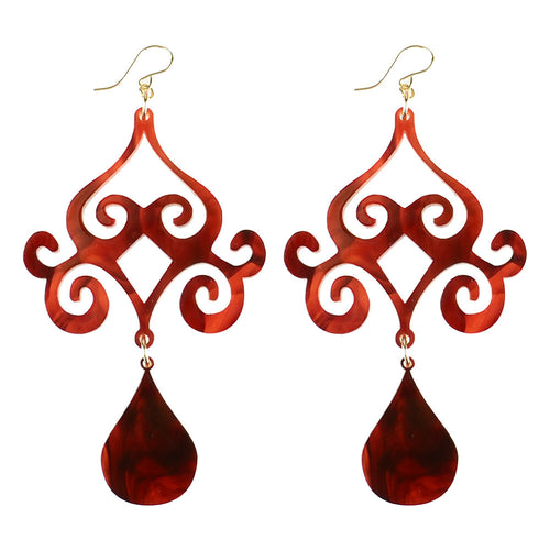 I found this at #moonandlola! - Acrylic Dubai Earrings (comes in various colors)