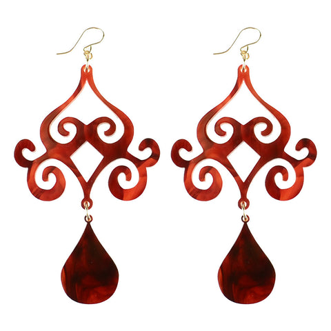 Luna Double Drop Earrings