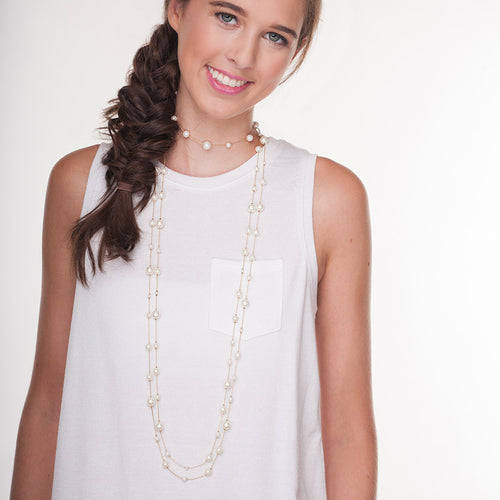 I found this at #moonandlola! - Baldwin Necklace (available in Silver and Gold)