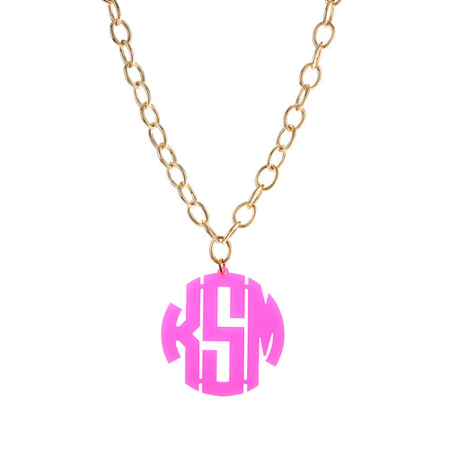 I found this at #moonandlola! - Block Monogram on Greenwich Chain