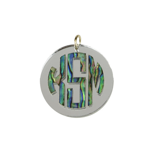 I found this at #moonandlola! - Calypso Block Monogram Charm