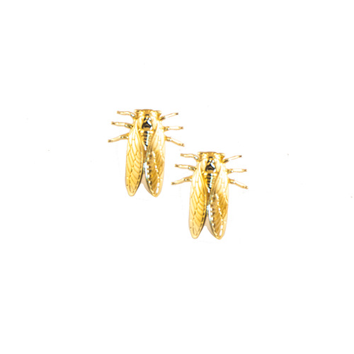 Cicada Post Earrings - Moon and Lola