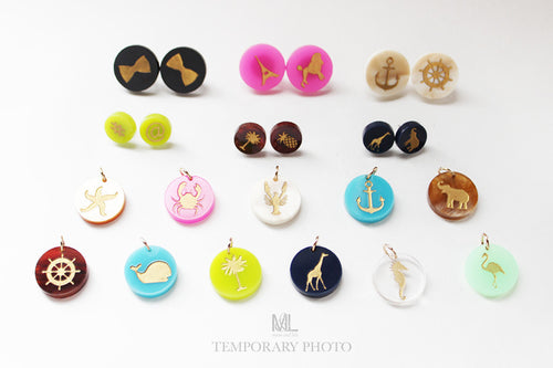 Eden Earring and Charm Kit (WS) - Moon and Lola