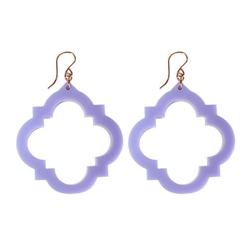 I found this at #moonandlola! - Granada Earrings Lavender