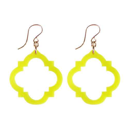 I found this at #moonandlola! - Granada Earrings Lime