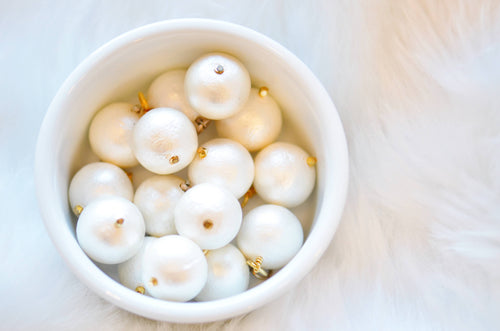 Moon and Lola Cotton Pearl Charm