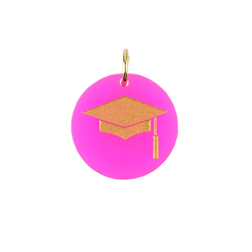 Eden Graduation Cap Charm (WS) - Moon and Lola