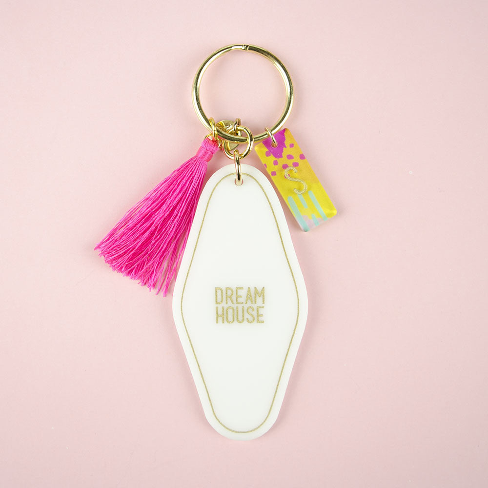 I found this at #moonandlola! - Hotel Keychain with Charms