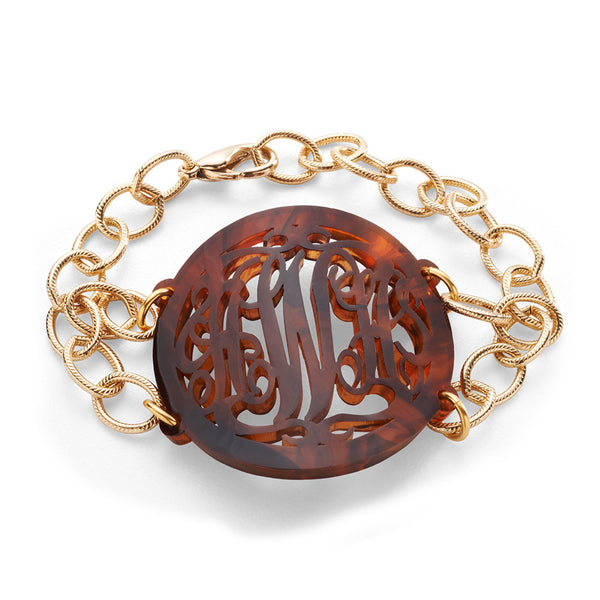 I found this at #moonandlola! - Acrylic Isobel Bracelet Tortoise