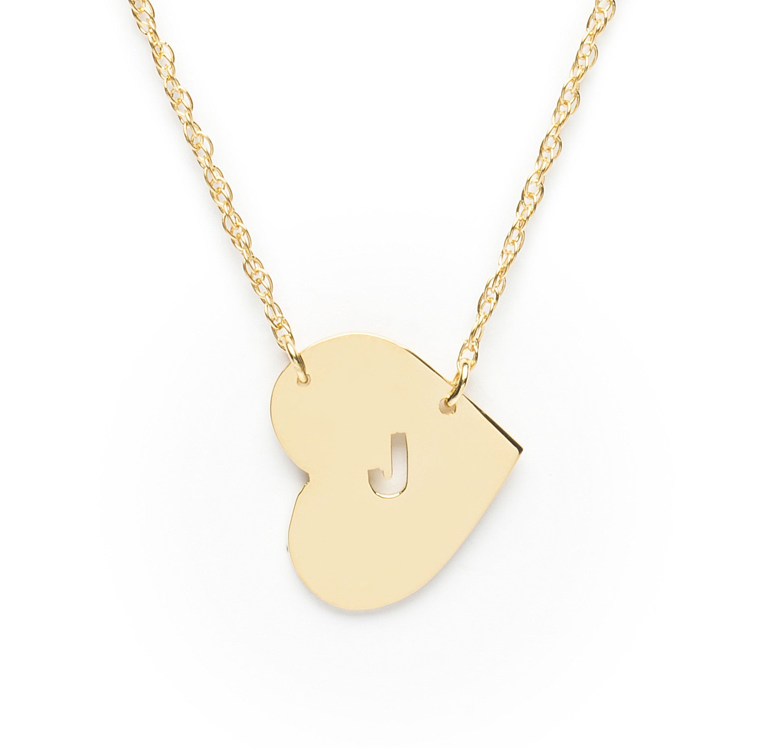 I found this at #moonandlola - Coeur Single Initial Necklace