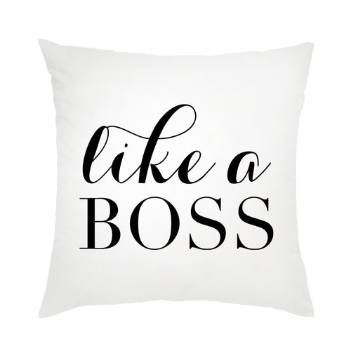 I found this at #moonandlola! - Like A Boss Pillow ebony color