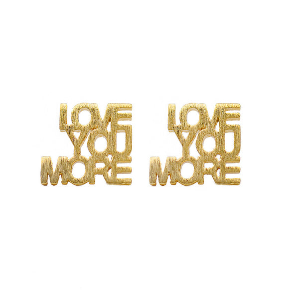 I found this at #moonandlola! - Montpellier Love You More Cutout Studs