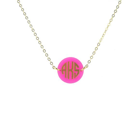 Moon and Lola - Hartford Monogram Necklace
