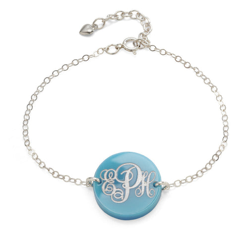 I found this at #moonandlola! - Providence Script Monogram Bracelet