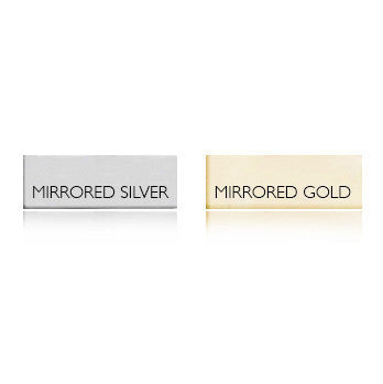 I found this at #moonandlola! - Mirrored Gold and Mirrored Silver Acrylic Colors