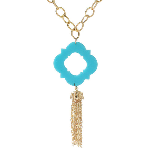 I found this at #moonandlola! - Malta Tassel Necklace