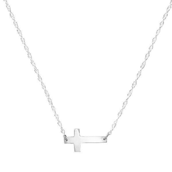 I found this at #moonandlola - Sterling Silver Cross Necklace