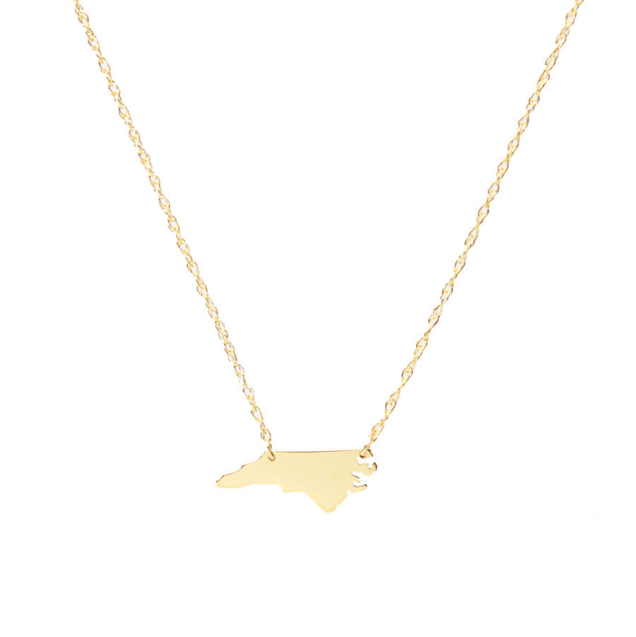 I found this at #moonandlola - Metal Mini State Necklace