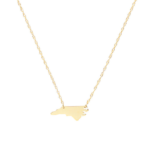 I found this at #moonandlola - Metal Mini State Necklace