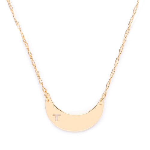 I found this at #moonandlola - Avis Initial Necklace